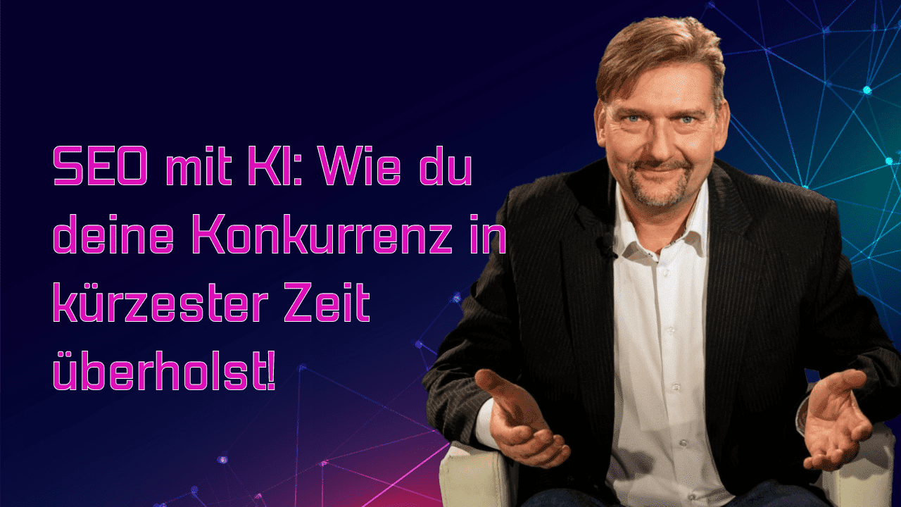 SEO mit KI: Rasante Rennen zum Erfolg – wie du deine Konkurrenz in kürzester Zeit überholst!